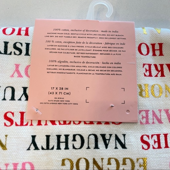KATE SPADE 3-Piece Holiday Towel Set - Picture 6 of 8